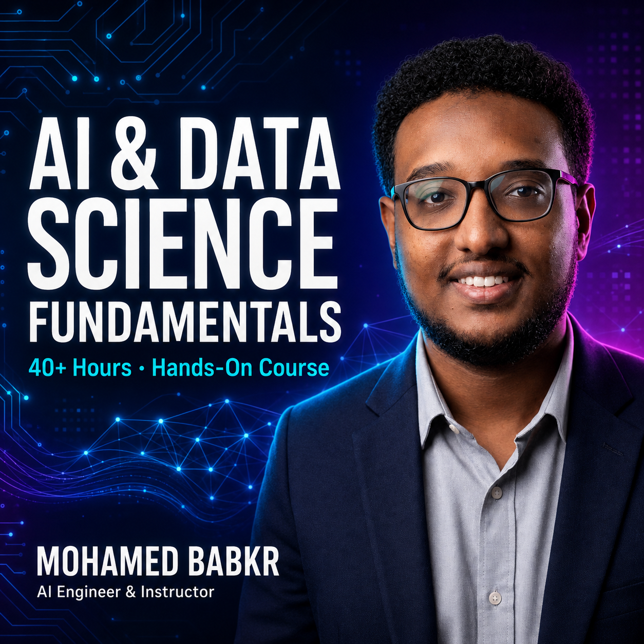 AI & Data Science Fundamentals course poster