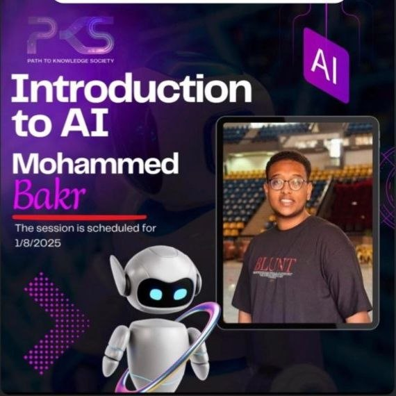 Introduction to AI workshop poster