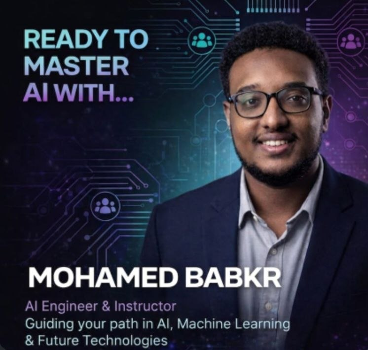 Road Map to be an AI Engineer workshop poster